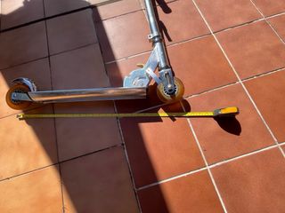 Patinete de aluminio plegable