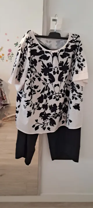Conjunto Top y Pantalón Estampado