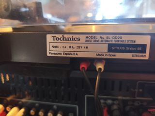 Tocadiscos Technics SL-DD20 Direct Drive