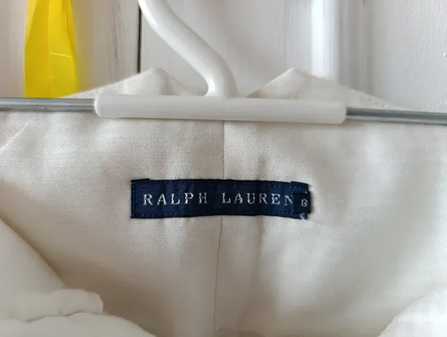 Falda tubo Ralph Lauren blanca