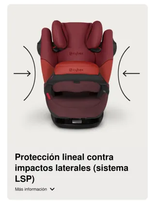 Silla Coche CYBEX Pallas M-Fix SL Gris