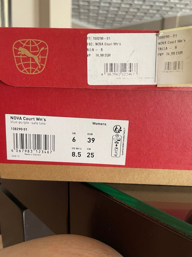 Zapatillas Pádel Puma Mujer