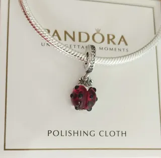 Charm Colgante Mariquita Roja Pandora 
