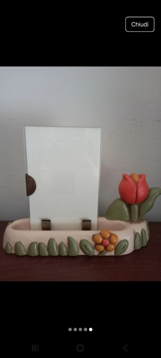 Portafoto Thun con fiore