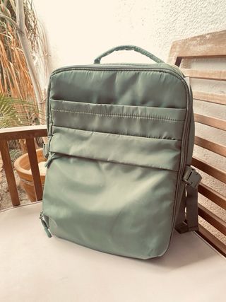 Mochila equipaje de mano verde 