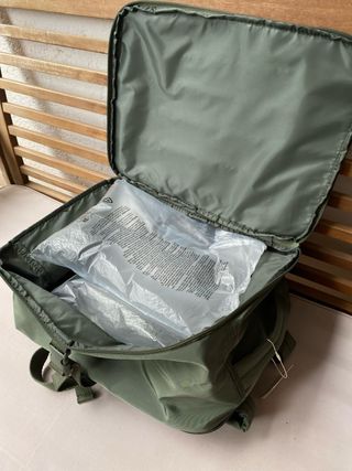 Mochila equipaje de mano verde 