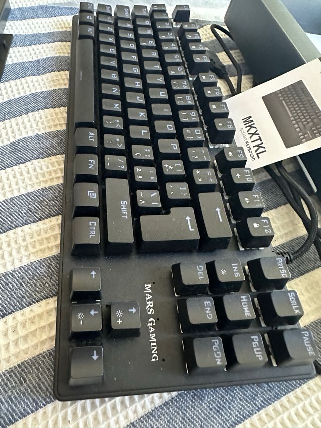 Teclado Mars Gaming MKXTKL Negro