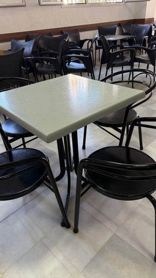 Mesas y sillas de bar, hosteleria