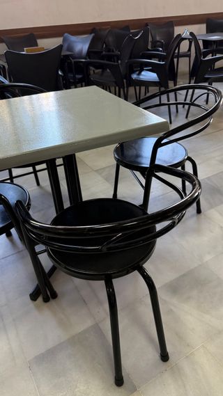 Mesas y sillas de bar, hosteleria