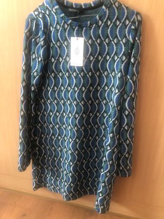 Vestido Desigual Multicolor Talla S