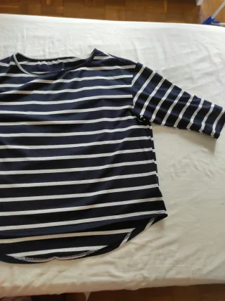 Blusa de rayas mujer