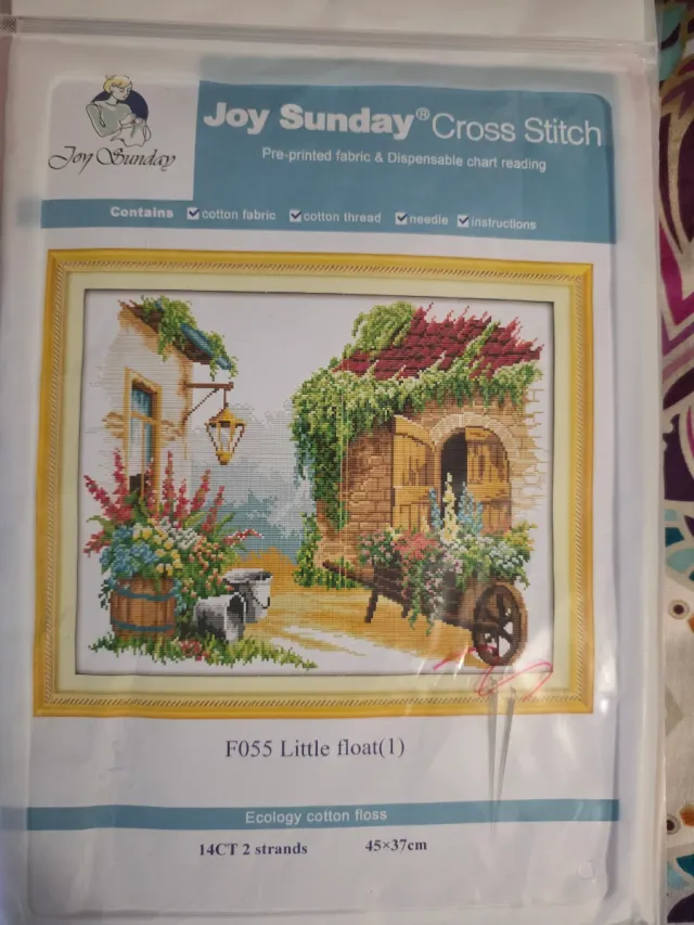 Kit de punto de cruz Joy Sunday – “Little Float”