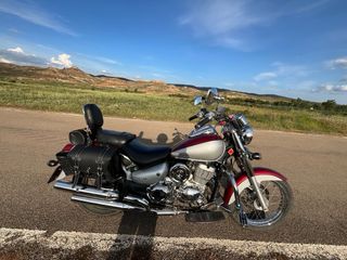 Daelim Daystar 125C Roja y Plata