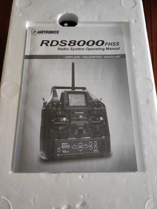 Emisora RC RDS 8000 2.4Ghz FHSS