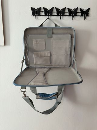 Maletín para portátil azul