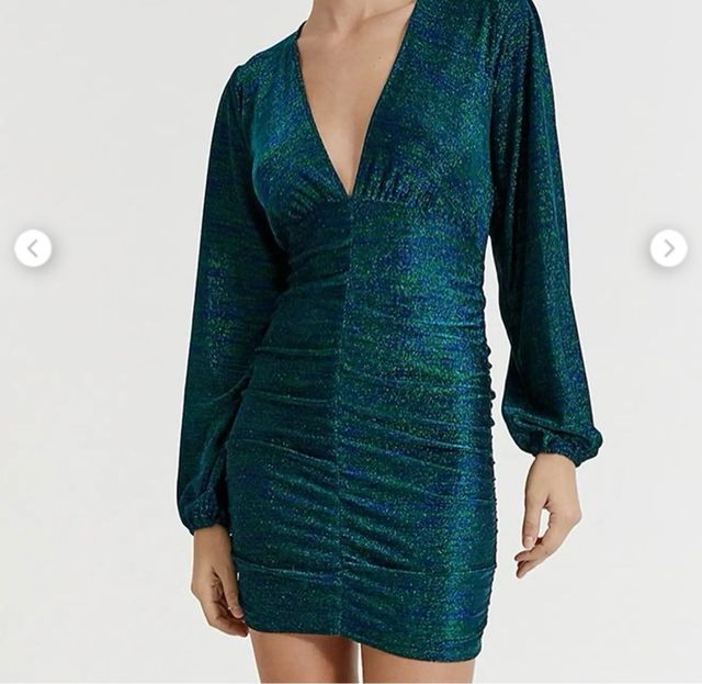 Vestido brillante de fiesta