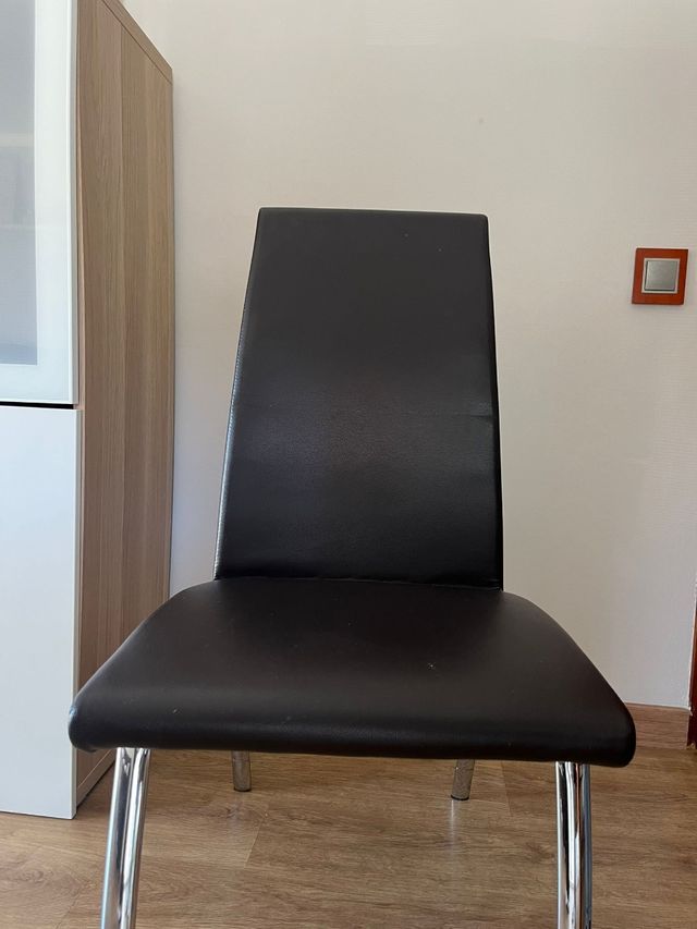 Sillas de comedor marrones (4 unidades)