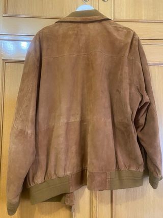 Chaqueta de ante Gerry marrón nueva