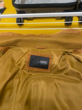 Chaqueta de ante Gerry marrón nueva