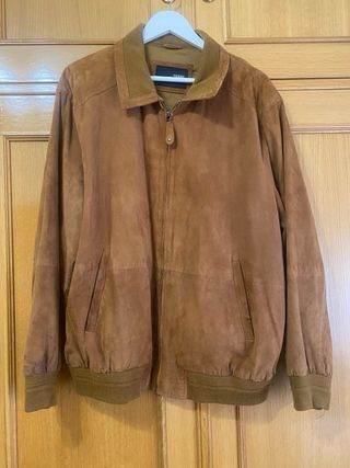 Chaqueta de ante Gerry marrón nueva
