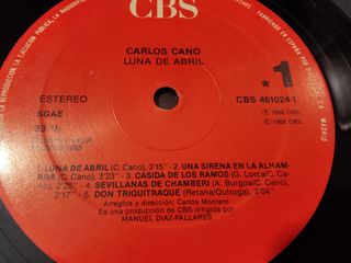Carlos Cano - Luna de Abril