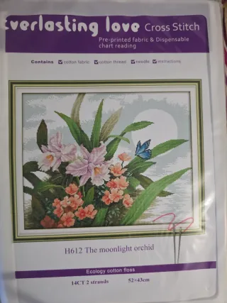 Kit de punto de cruz Everlasting Love – “The Moonl