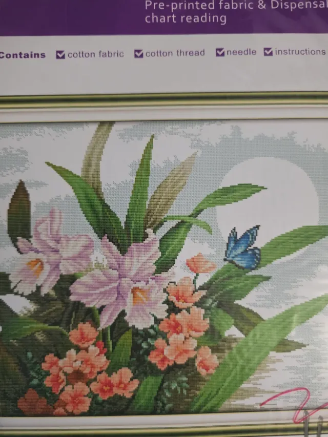 Kit de punto de cruz Everlasting Love – “The Moonl