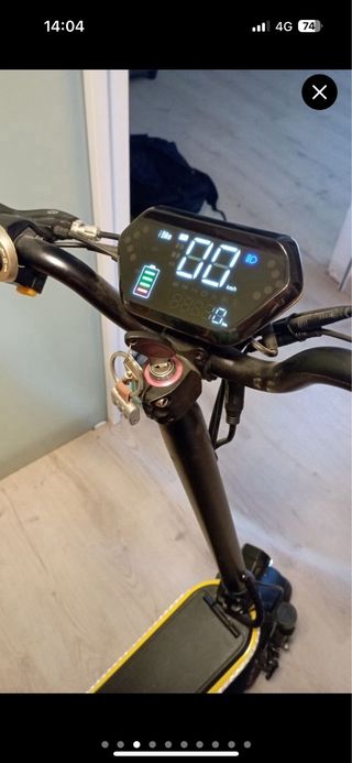 Patinete eléctrico con silla