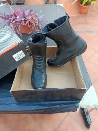 Botas Moto Negra Talla 40