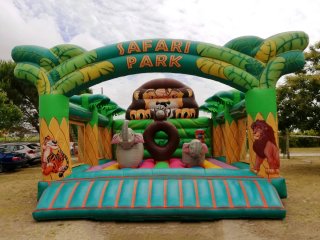 Hinchable de salto Safari Park