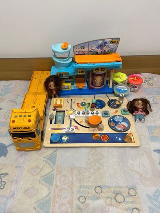 Set giochi aeroporto e camion