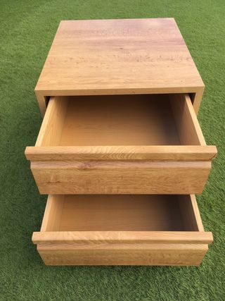 Cajonera de madera para empotrar