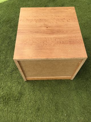 Cajonera de madera para empotrar