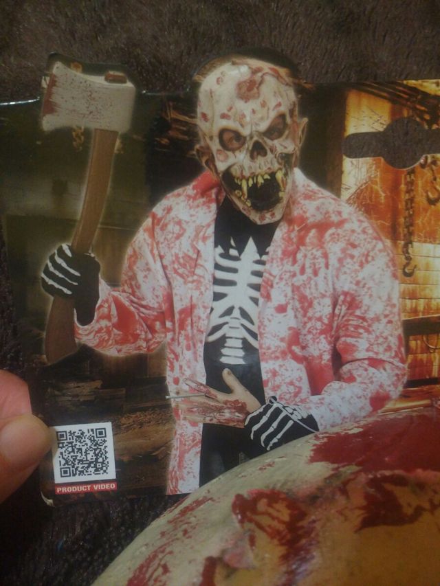 Mask Bloody Human Eater Zombie (Nueva) Widman 2015