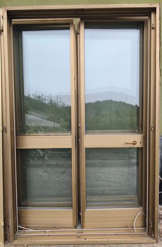 3 Porte in alluminio Doppia Anta L.1,49m H.2,33m