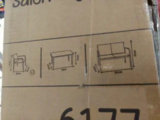 Set de jardín Carrefour