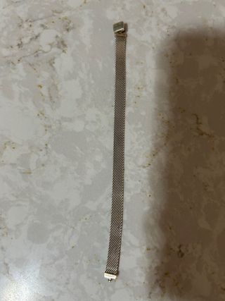 Pulsera Pandora Malla Metálica Plata
