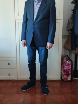 Abito Uomo Frescolana Blu Taglia L