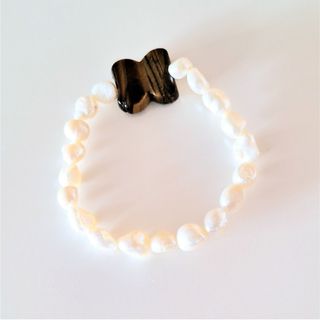 Pulsera Perlas y Ojo de Tigre