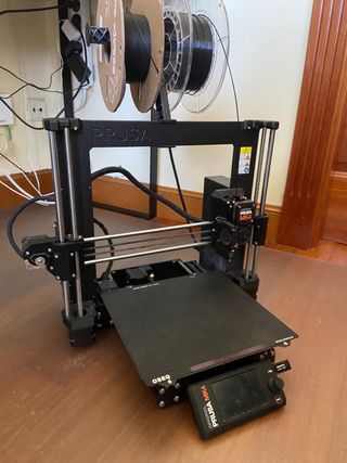 Impresora 3D Prusa MK4 Negra Nueva Regalo filament