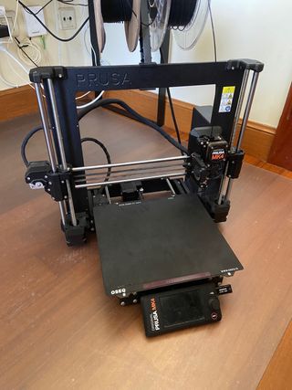 Impresora 3D Prusa MK4 Negra Nueva Regalo filament