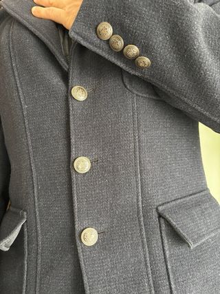 Cappotto uomo nero