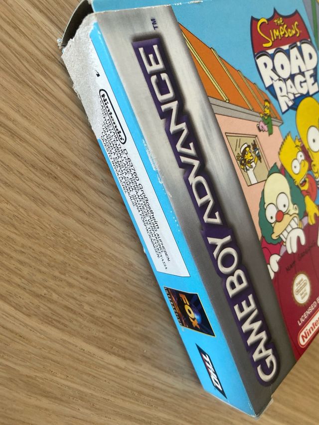 The Simpsons: Road Rage - Game Boy Advance