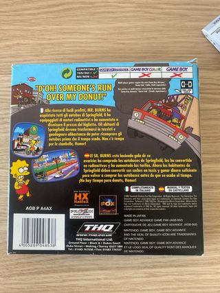 The Simpsons: Road Rage - Game Boy Advance