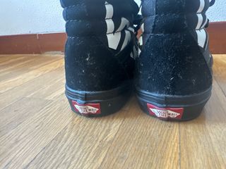 Vans Negras Altas