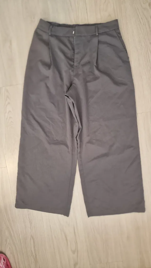 Pantalón de traje gris