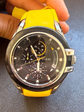 Lote 3 Relojes Fossil, Guess y Manoel Bernardes