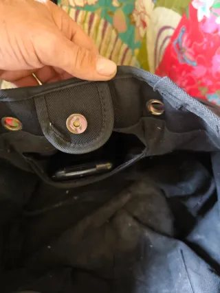 Borsa in tessuto Chanel Black Pearl