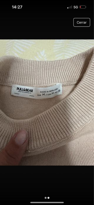 Jersey Pull&Bear beige