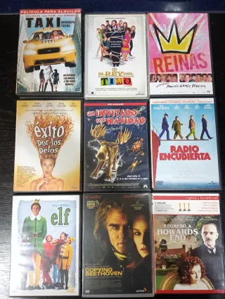 Películas DVD variadas a 1€ la unidad